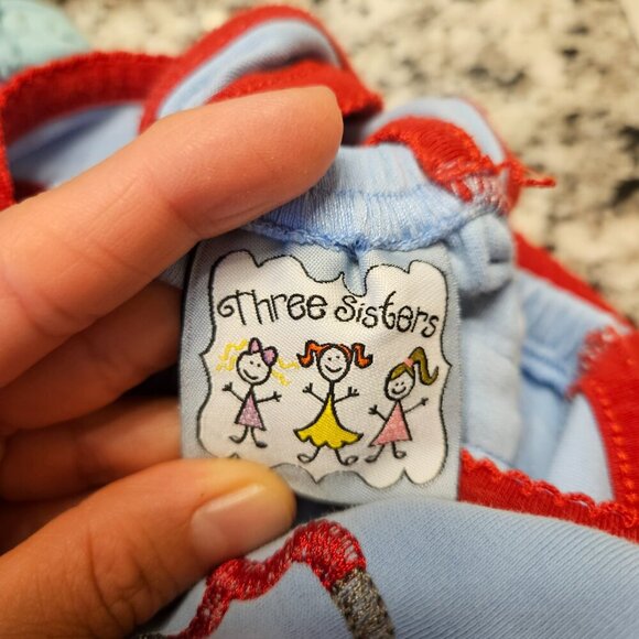 Sale 🎉🥳 4/$25 or $10Baby Girl Romper 4th of July. 0-3M - Picture 4 of 5